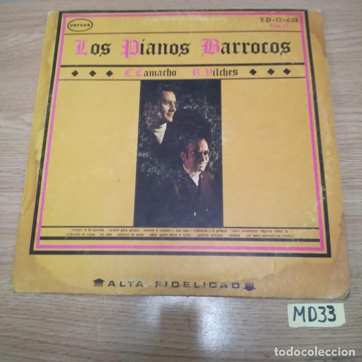 Discos de vinilo: Los Pianos Barrocos - Foto 1