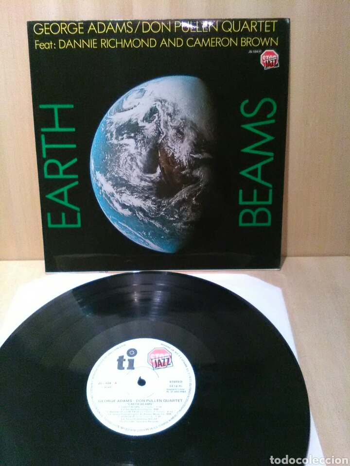 Discos de vinilo: George Adams/Don Pullen Quartet. Earth Beans. - Foto 1