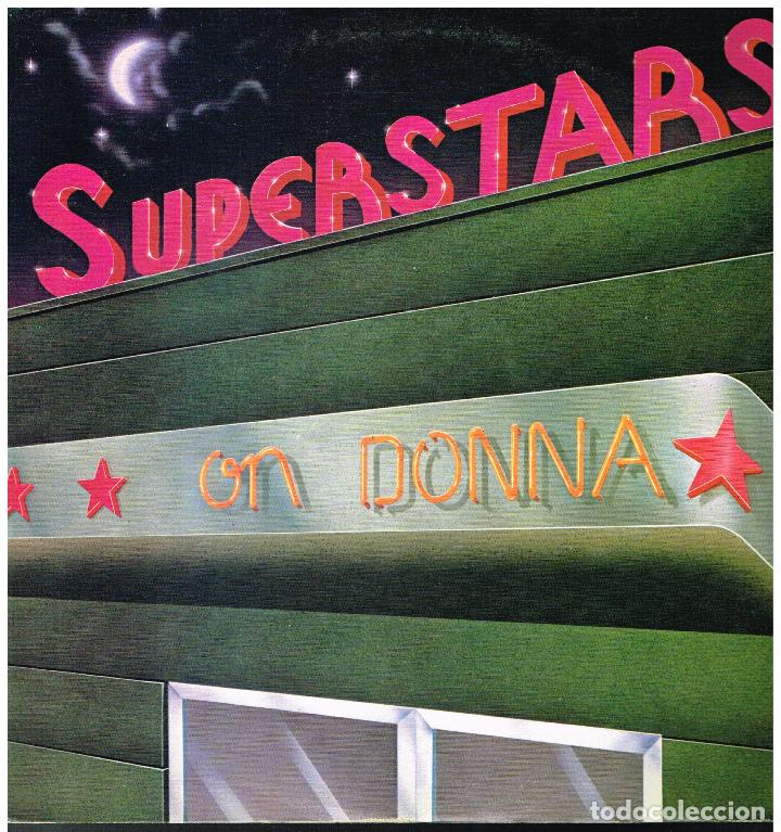 Discos de vinilo: SUPERSTARS - ON DONNA - LP 1983 - Foto 1