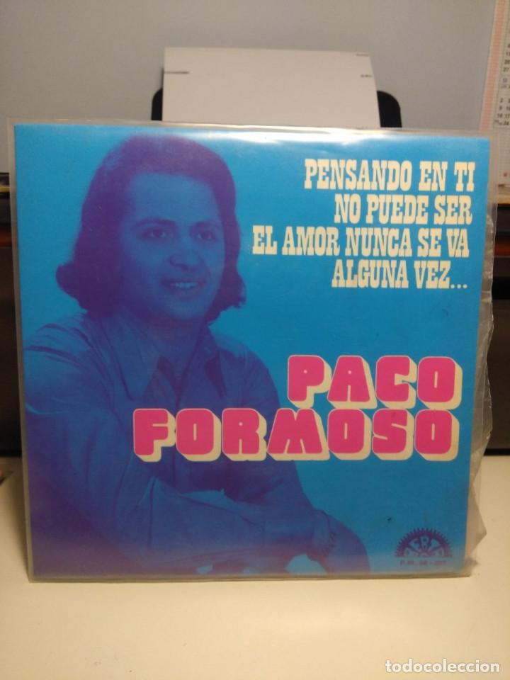 Discos de vinilo: EP PACO FORMOSO : PENSANDO EN TI ( BEAT ) + 3 - Foto 1
