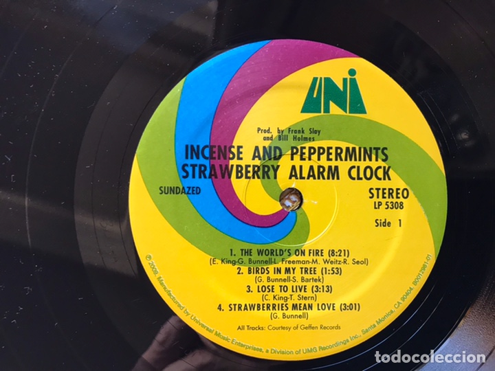 Discos de vinilo: Incense and Pepermints. The Strawberry Alarm Clock - Foto 6