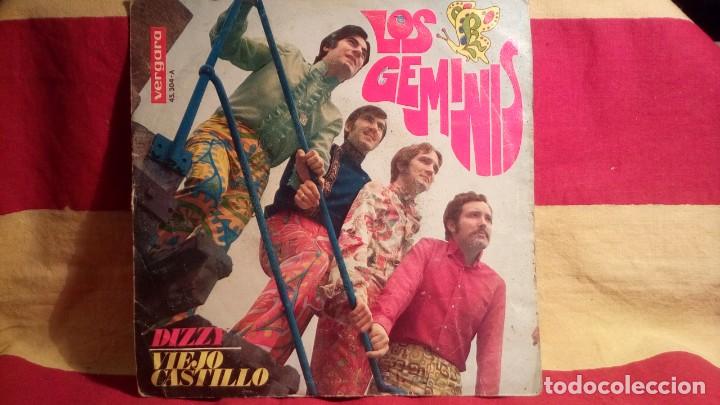 Discos de vinilo: LOS GEMINIS - DIZZY - VIEJO CASTILLO . - Foto 1