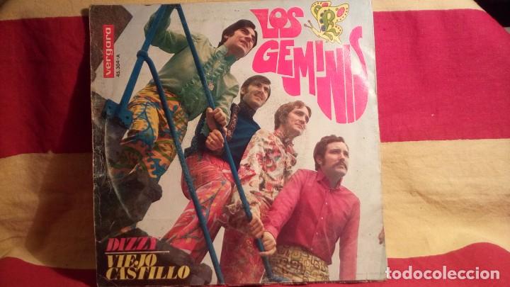 Discos de vinilo: LOS GEMINIS - DIZZY - VIEJO CASTILLO . - Foto 2