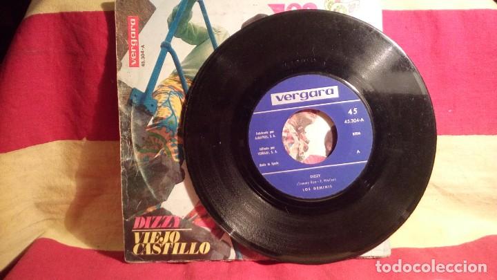 Discos de vinilo: LOS GEMINIS - DIZZY - VIEJO CASTILLO . - Foto 3