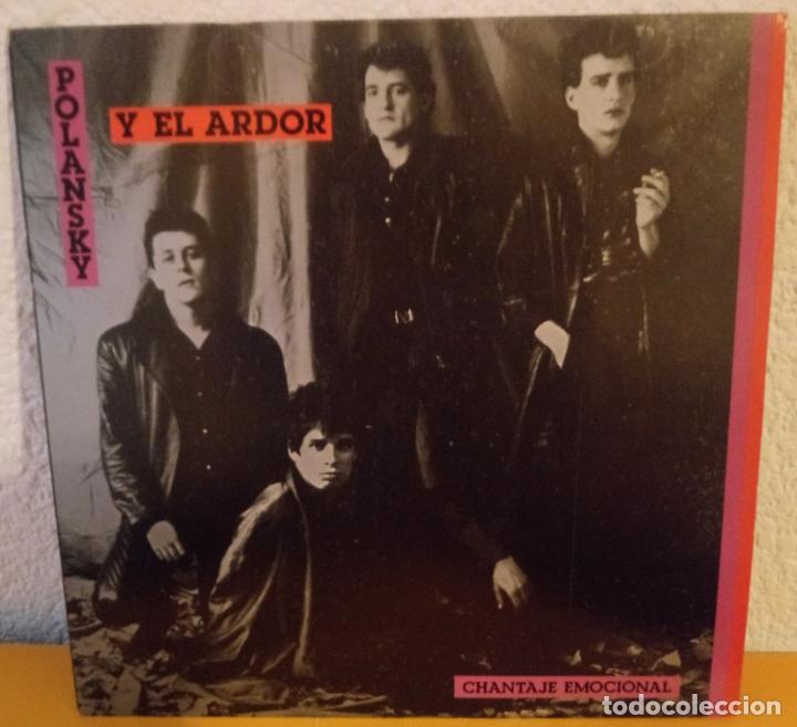 Discos de vinilo: J - POLANSKY Y EL ARDOR - CHANTAJE EMOCIONAL - Foto 1