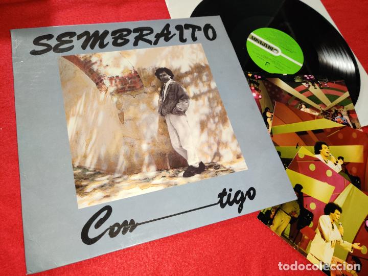 Vinyl-Schallplatten: SEMBRAITO CONTIGO LP 1991 DIAPASON PROMO SPAIN + 3 FOTOS