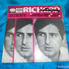 Discos de vinilo: RICHARD ANTHONY. SUNNY + 3. EP. LA VOZ DE SU AMO, 1966. PROMOCIONAL. SPAIN. IMPECABLE (#)