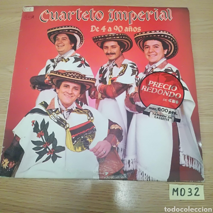Discos de vinilo: Cuarteto imperial - Foto 1