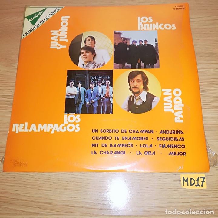 Discos de vinilo: Los Rel&aacute;mpagos - Foto 1
