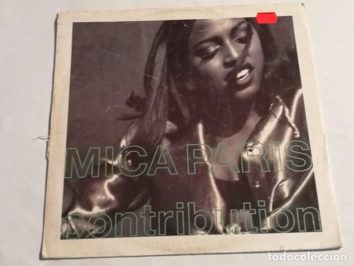 Discos de vinilo: Mica Paris - Contribution - 1990 - Foto 1