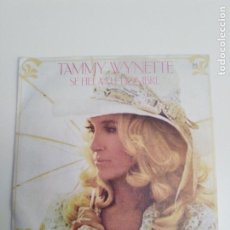 Discos de vinilo: TAMMY WYNETTE STAND BY YOUR MAN / YOUR GOOD GIRL'S GONNA GO BAD ( 1975 EPIC ESPAÑA )
