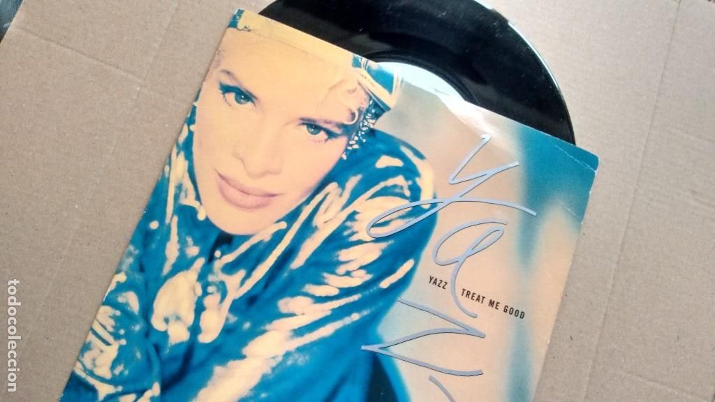 Discos de vinilo: SINGLE ( VINILO) DE YAZZ &Ntilde;OS 90 - Foto 1