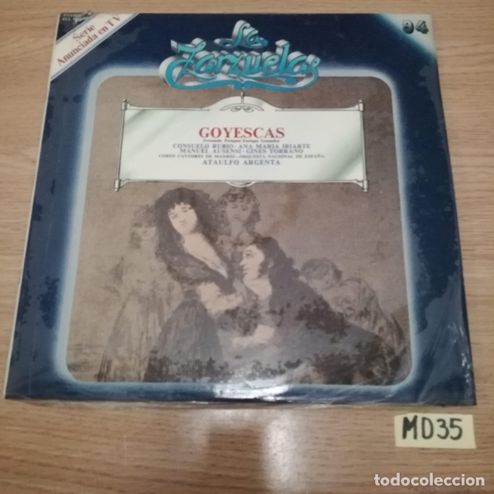 Discos de vinilo: Goyescas - Foto 1