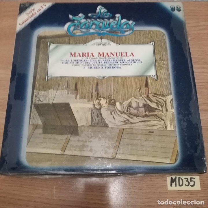 Discos de vinilo: Mar&iacute;a Manuela - Foto 1