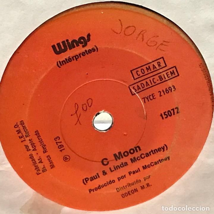 Discos de vinilo: Dos sencillos argentinos de Wings - Foto 2