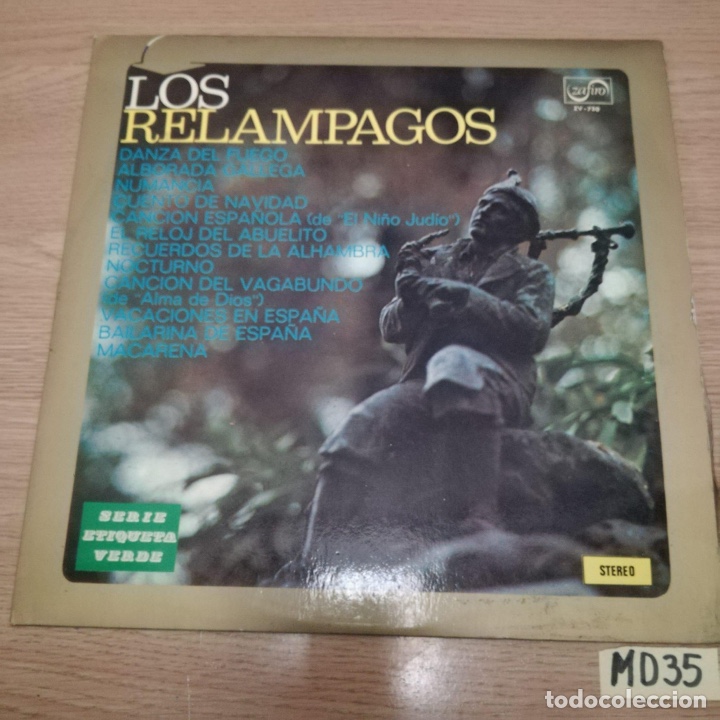 Discos de vinilo: Los Rel&aacute;mpagos - Foto 1