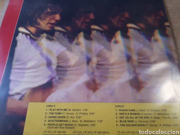 Discos de vinilo: JEFF BECK - Foto 2