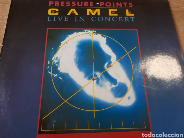 Discos de vinilo: CAMEL PRESSURE POINTS LIVE IN CONCERT - Foto 1