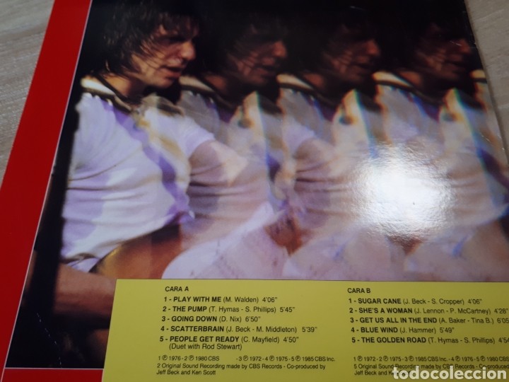 Discos de vinilo: JEFF BECK - Foto 2