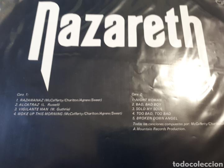 Discos de vinilo: NAZARETH RAZAMANAZ - Foto 2