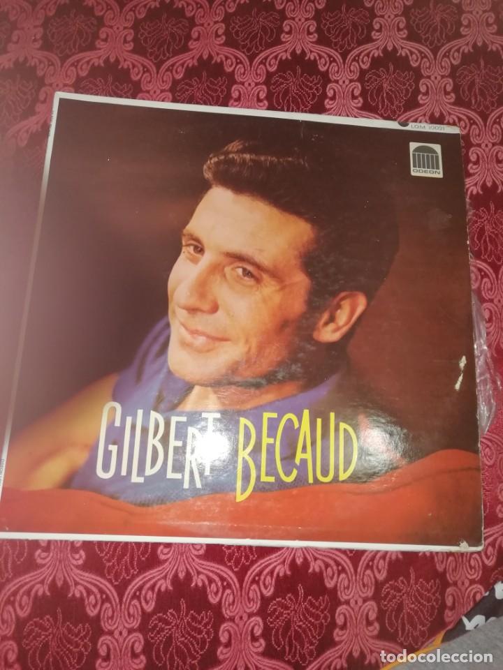 Discos de vinilo: Lp Gilbert becaud 1965 - Foto 1