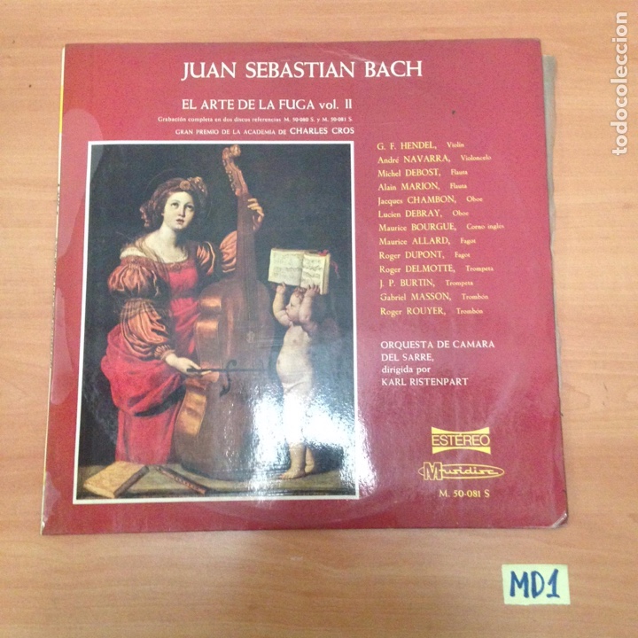 Discos de vinilo: Juan Sebasti&aacute;n Bach - Foto 1
