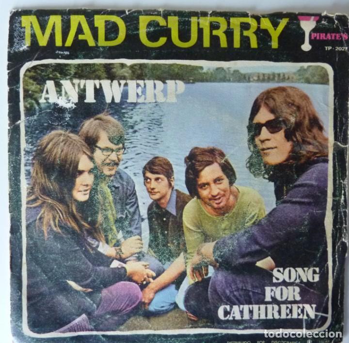 Discos de vinilo: MAD CURRY // ANTWERP // 1971 // SINGLE - Foto 1