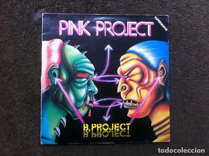 Discos de vinilo: MAXI-SINGLE.  PINK PROJECT. B-PROJECT. 1983, ESPA&Ntilde;A - Foto 1