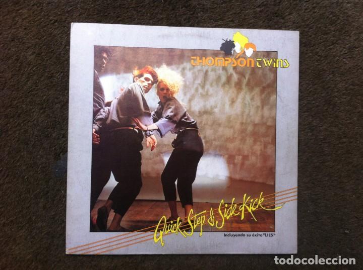 Discos de vinilo: THOMPSON TWINS.  QUICK STEP & SIDE KICK. 1983, ESPA&Ntilde;A (LP) - Foto 1