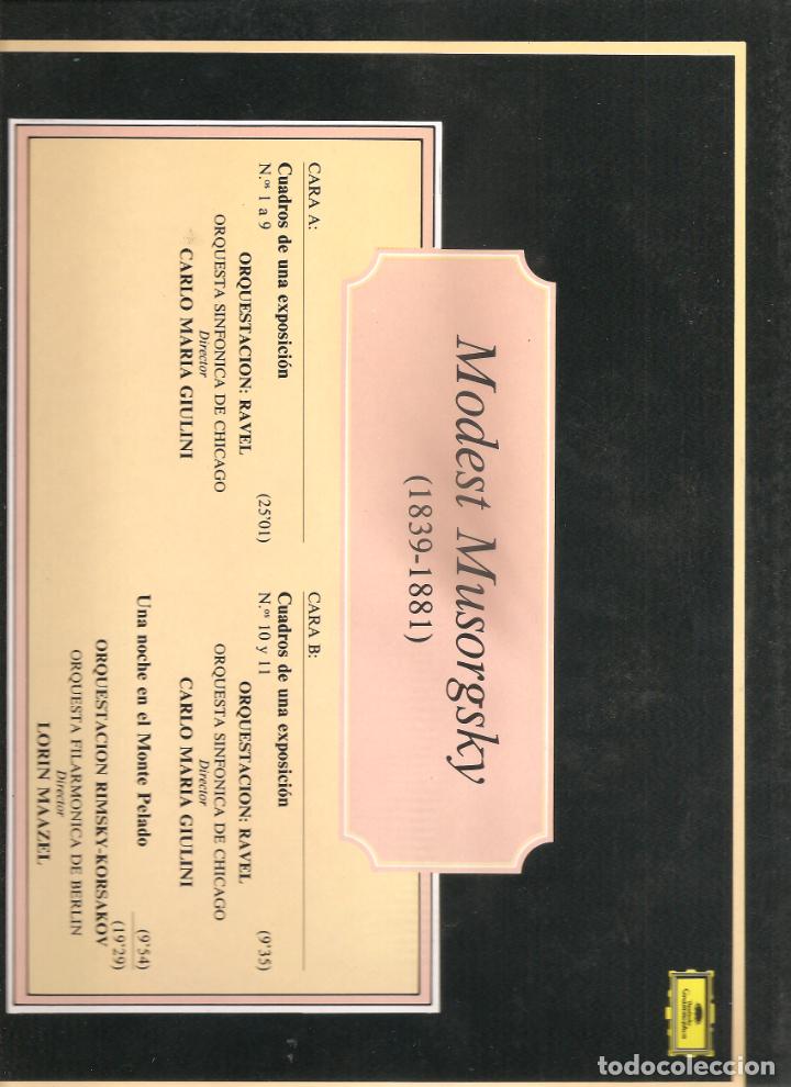 Discos de vinilo: MUSORGSKY. CUADROS DE UNA EXPOSICION - Foto 2