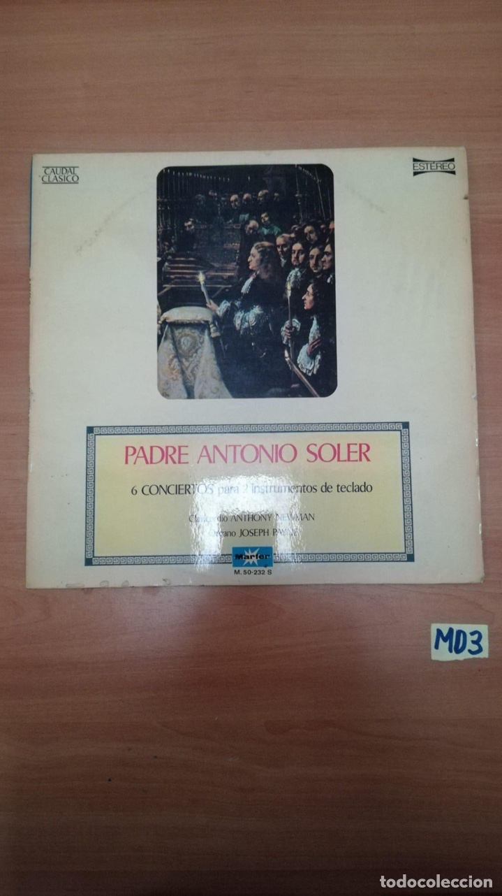 Discos de vinilo: Padre Antonio Soler - Foto 1