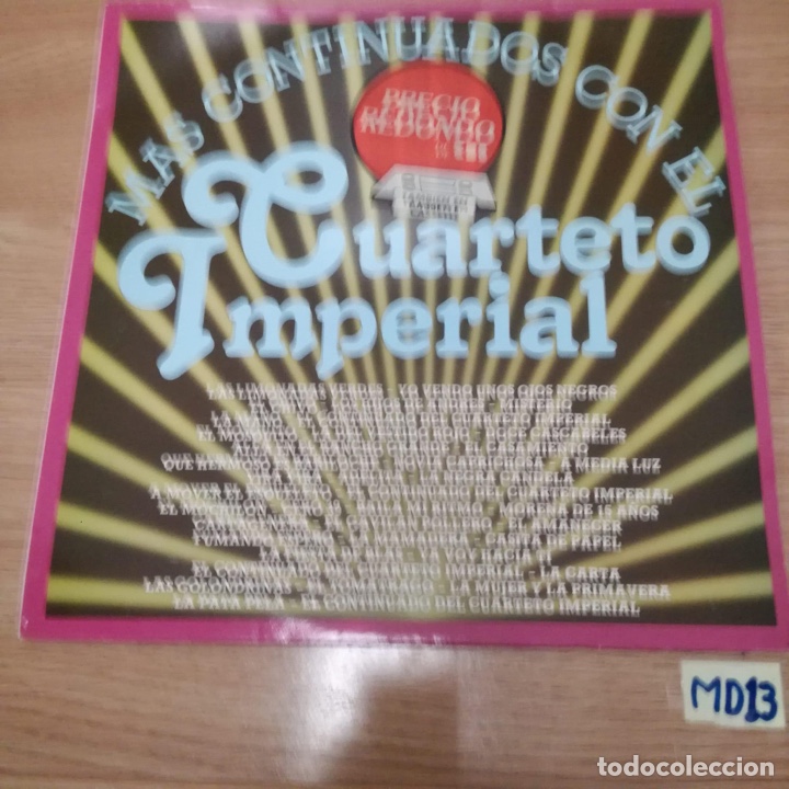 Discos de vinilo: Cuarteto Imperial - Foto 1