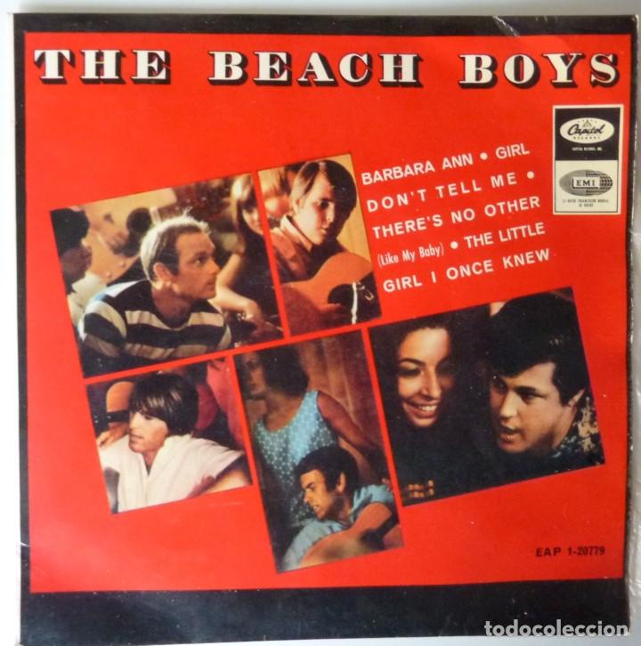 Discos de vinilo: THE BEACH BOYS // BARBARA ANN+3 // 1966 // EP - Foto 1