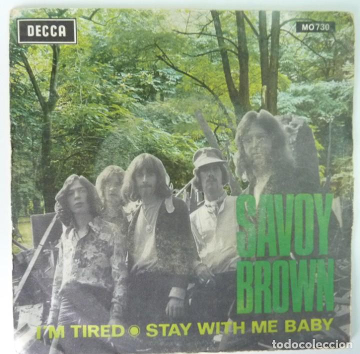 Discos de vinilo: SAVOY BROWN // IM TIRED // 1969 // SINGLE - Foto 1