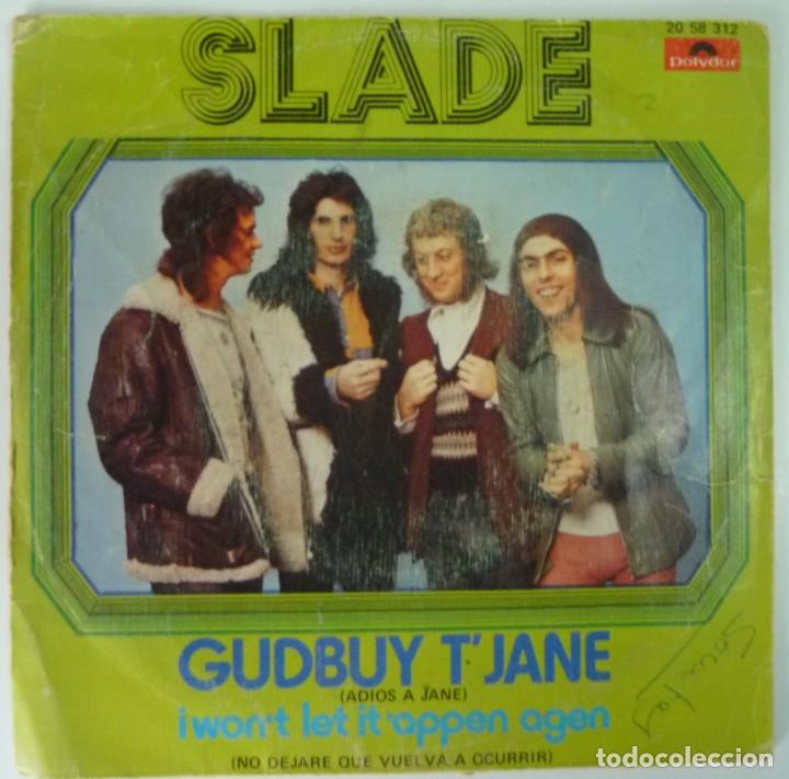 Discos de vinilo: SLADE // GUDBOY TJANE // 1972 // SINGLE - Foto 1