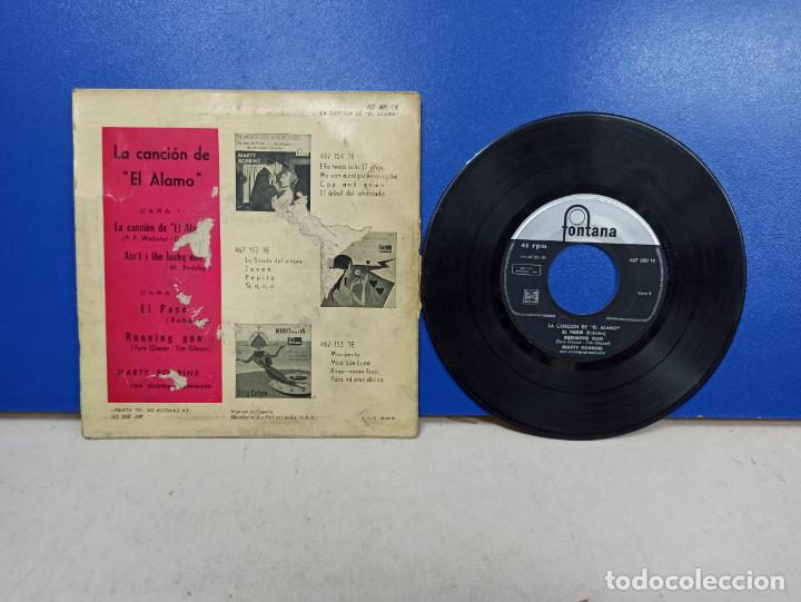 Discos de vinilo: EP DISCO VINILO LA CANCION DE EL ALAMO - Foto 2