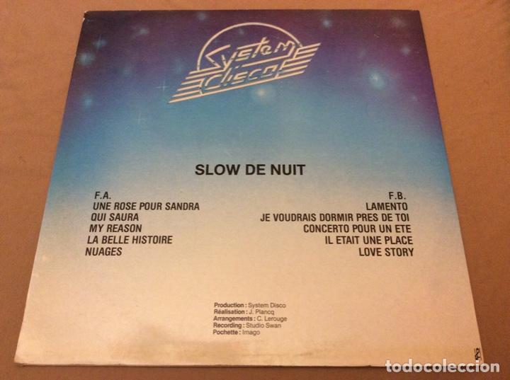 Discos de vinilo: Slow de Nuit - System Disco. Vol 2. - Foto 2