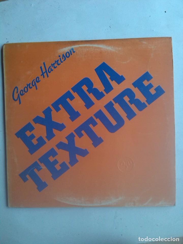 Discos de vinilo: GEORGE HARRISON - EXTRA TEXTURE - Foto 1