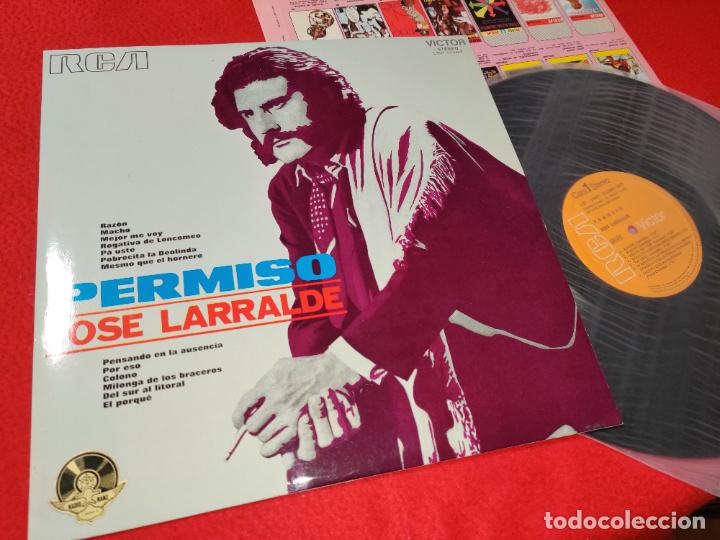 Vinyl records: JOSE LARRALDE PERMISO LP 1972 RCA SPAIN