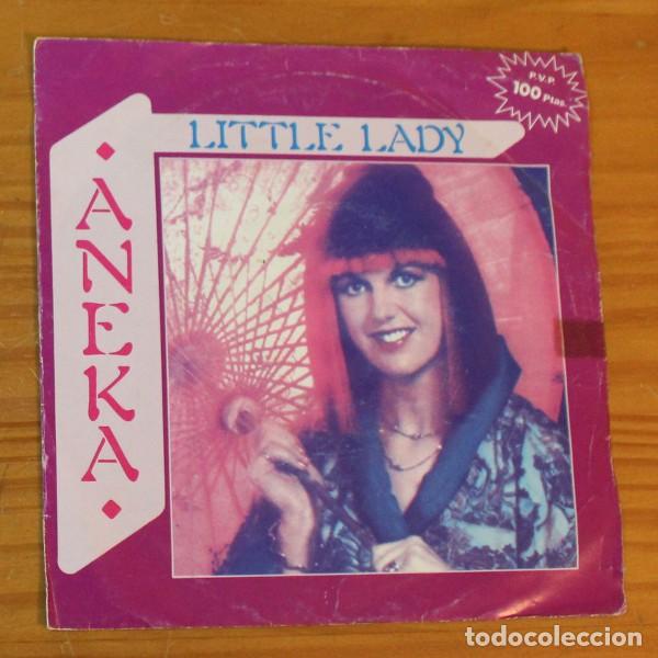 Discos de vinilo: ANEKA -SINGLE VINILO 7- LITTLE LADY / CHASING DREAMS - Foto 1