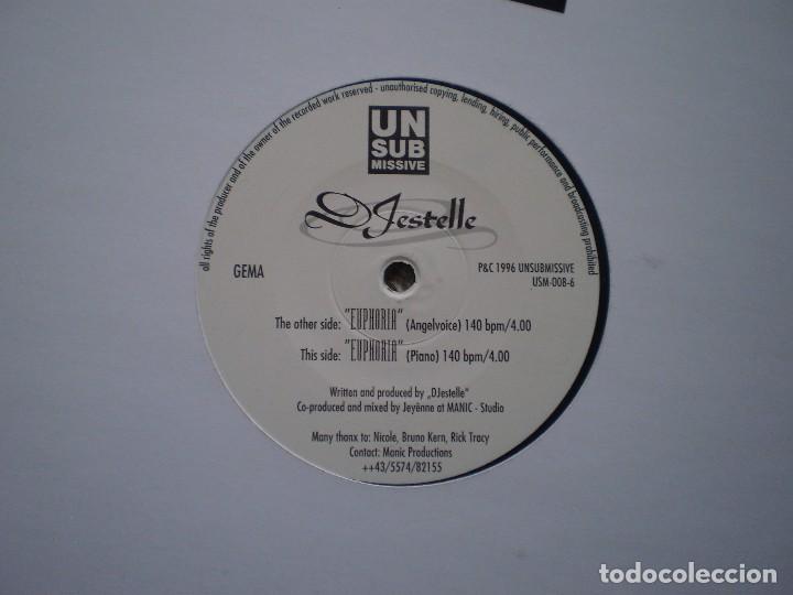 Discos de vinilo: DJ ESTELE. EUPHORIA. - Foto 1