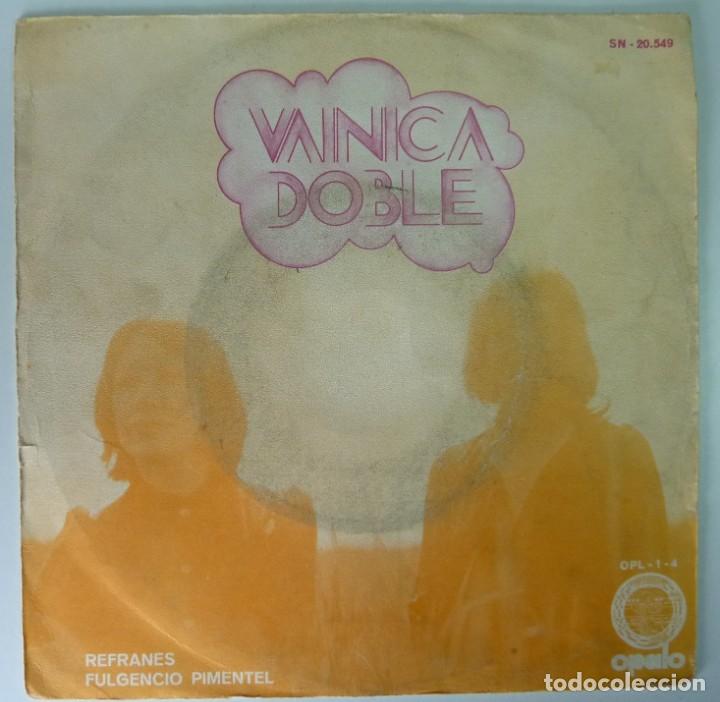 Discos de vinilo: VAINICA DOBLE // REFRANES // 1971 // SINGLE - Foto 1