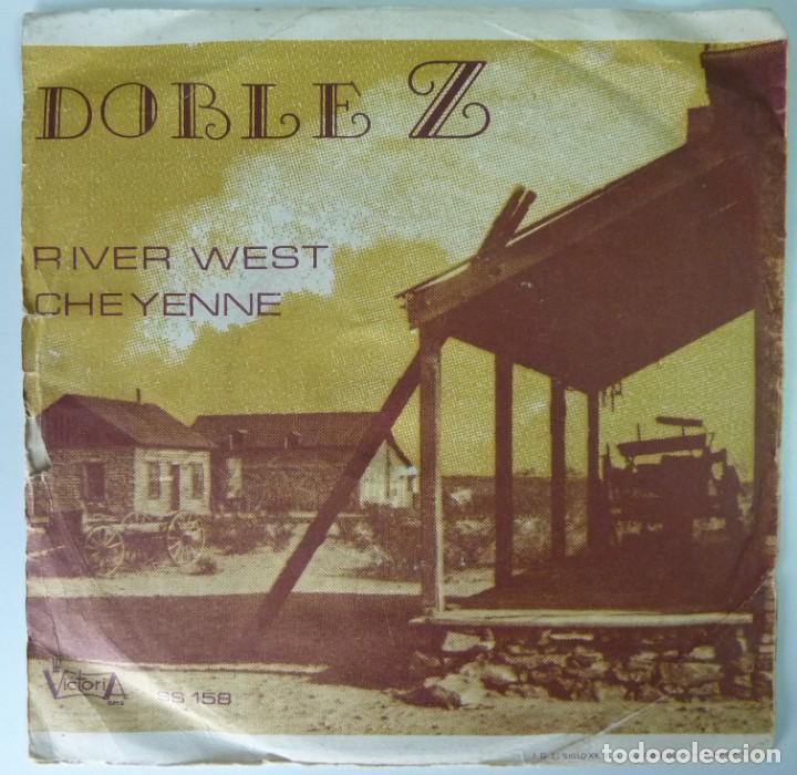 Discos de vinilo: DOBLE Z // RIVER WEST // 1974 // SINGLE - Foto 2