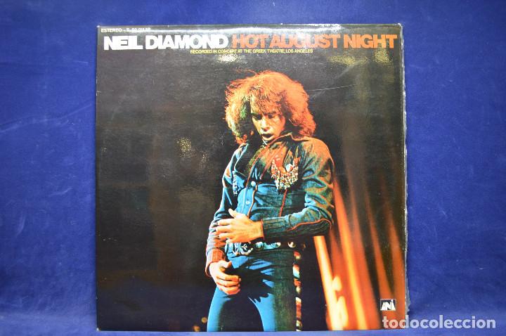 Discos de vinilo: NEIL DIAMOND - HOT AUGUST NIGHT - 2 LP - Foto 1