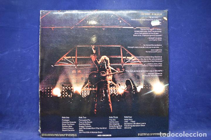 Discos de vinilo: NEIL DIAMOND - HOT AUGUST NIGHT - 2 LP - Foto 2