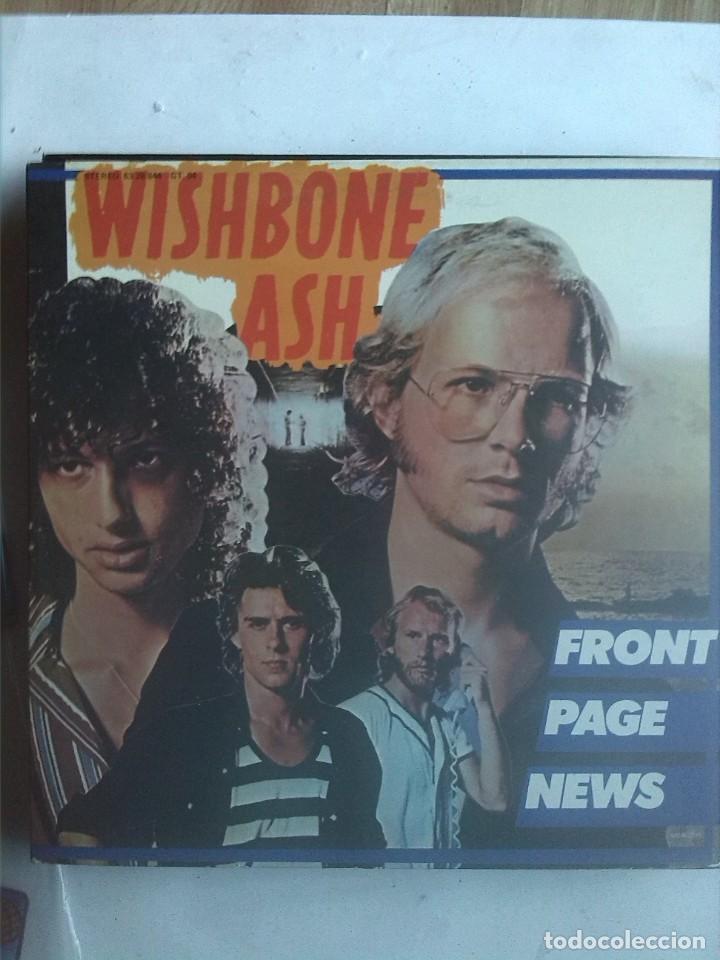 Discos de vinilo: WISHBONE ASH - FRONT PAGE NEWS - Foto 1