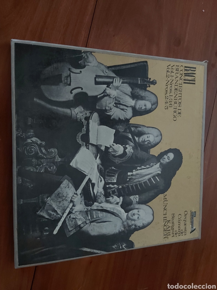 Discos de vinilo: BACH. CONCIERTOS DE BRANDERBURGO. - Foto 1