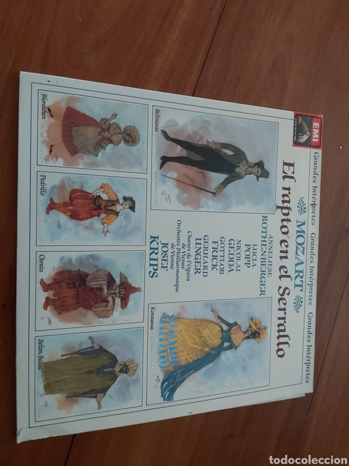 Discos de vinilo: MOZART. EL RAPTO EN EL SERRALLO. - Foto 1