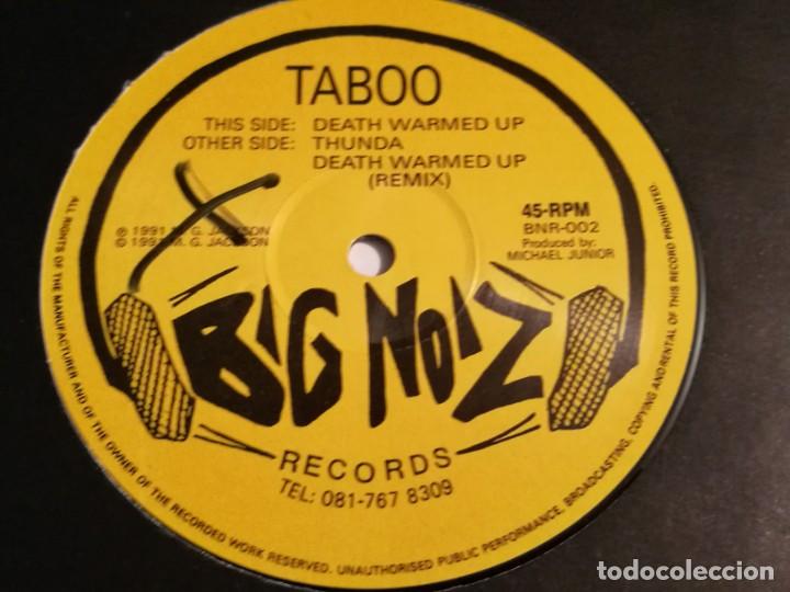 Discos de vinilo: Taboo - Death Warmed Up - 1991 - Foto 1