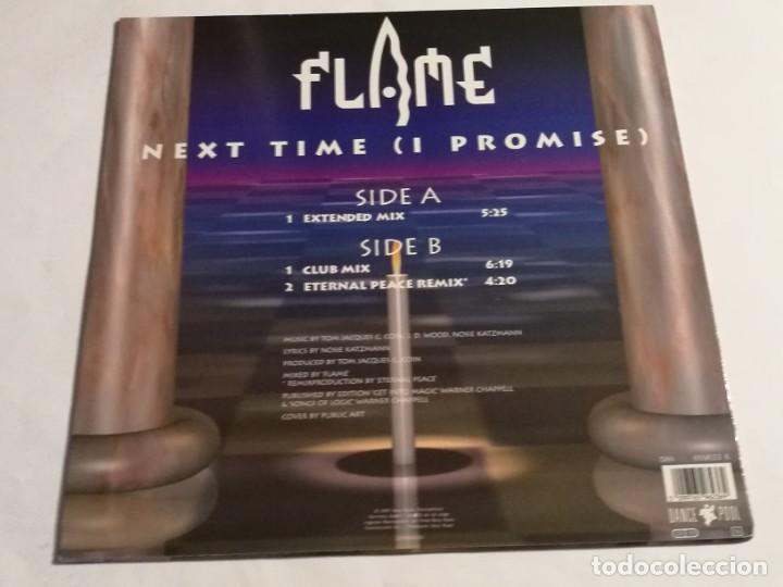 Discos de vinilo: Flame - Next Time (I Promise) - 1993 - Foto 2